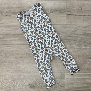 SpearmintLove Animal Print Bamboo Sleeveless Romper